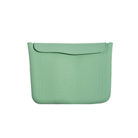 Pochette de maquillage portable en silicone, étui à cosmétiques, organiseur de voyage lavable avec logo personnalisé