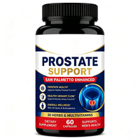Capsules de Palmier Serruier Lyrabird OEM, 30 Multivitamines à base de plantes avec Zinc et Sélénium, Soutiennent la Santé de la Prostate et des Voies Urinaires des Hommes