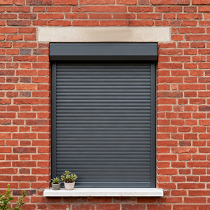 ستائر ألومنيوم دوارة آلية للعزل الحراري والأمان للنوافذ - Product Image 4