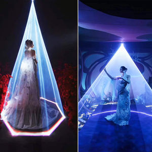 Luz láser de escenario controlada por aplicación de teléfono móvil a todo color RGB de 10W para uso en bodas - Product Image 6