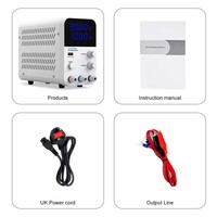 Alimentation électrique WANPTEK GPS3010D 300W, alimentation de laboratoire de test, alimentation à découpage réglable 30V/10A