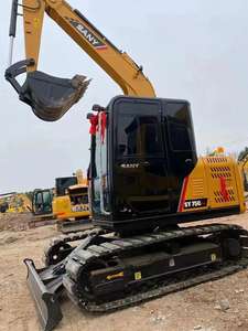 Petite pelle sur chenilles originale de marque SANY facile à utiliser et excellente performance - Product Image 2