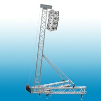 Sistema de soporte de armazón de matriz de línea de torre de aluminio para conciertos al aire libre
