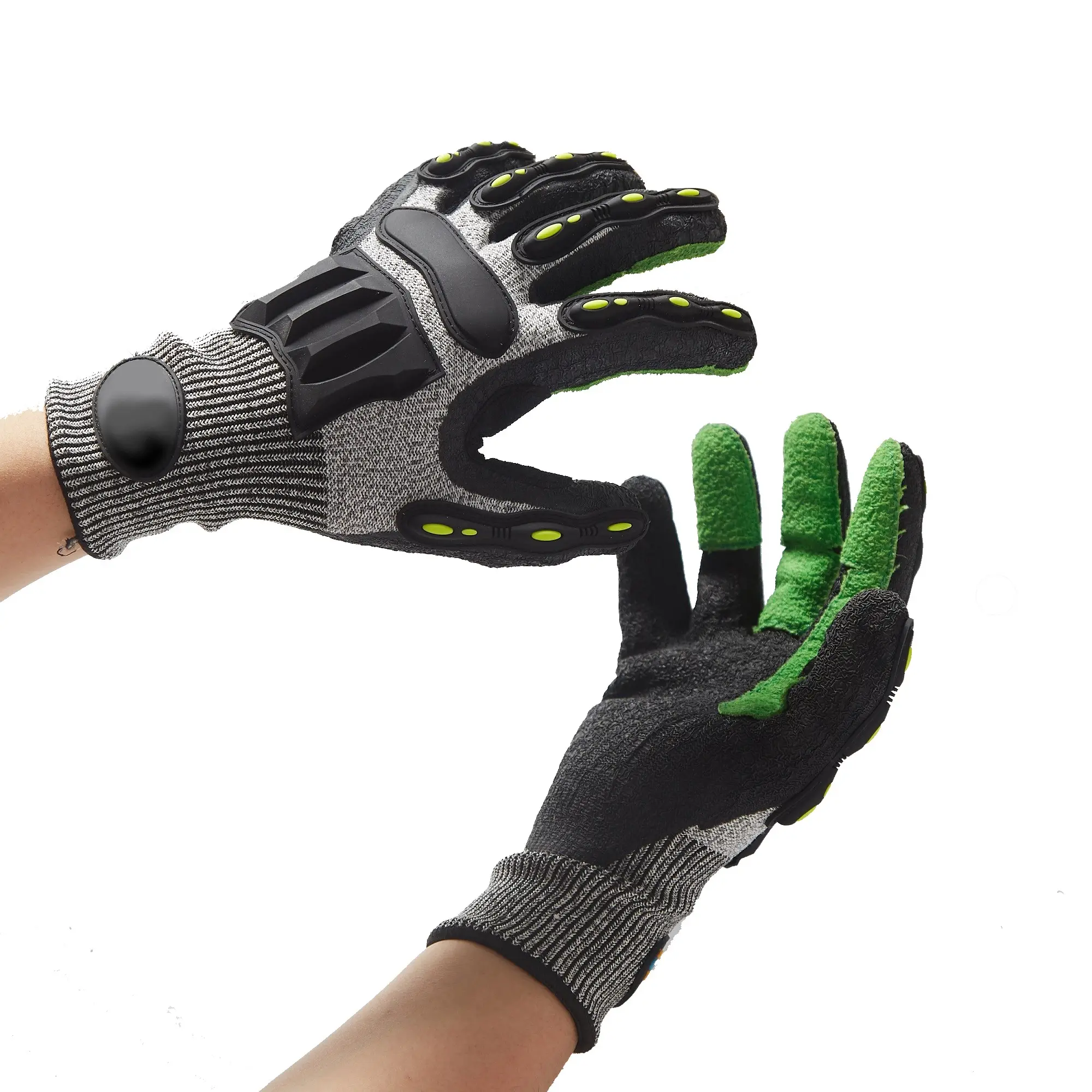 Synthetic Leather Light Duty Mechanic Glove for Construction Workers Gloves