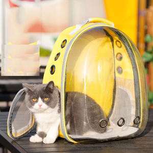 Qbellpet Nouvelle Arrivée Space Capsule Compagnie Aérienne <span class=keywords><strong>De</strong></span> Luxe Approuvé Pet Carrier Chien Chat Voyage Sac À Dos À L'extérieur Portable Transparent - Product Image 3