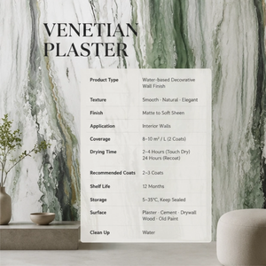 Estuco Veneciano <span class=keywords><strong>de</strong></span> Diseño, Yeso con Efecto Mármol Veneciano para Paredes <span class=keywords><strong>de</strong></span> Ateliés <span class=keywords><strong>de</strong></span> Moda y Suelos para Maniquíes - Product Image 4