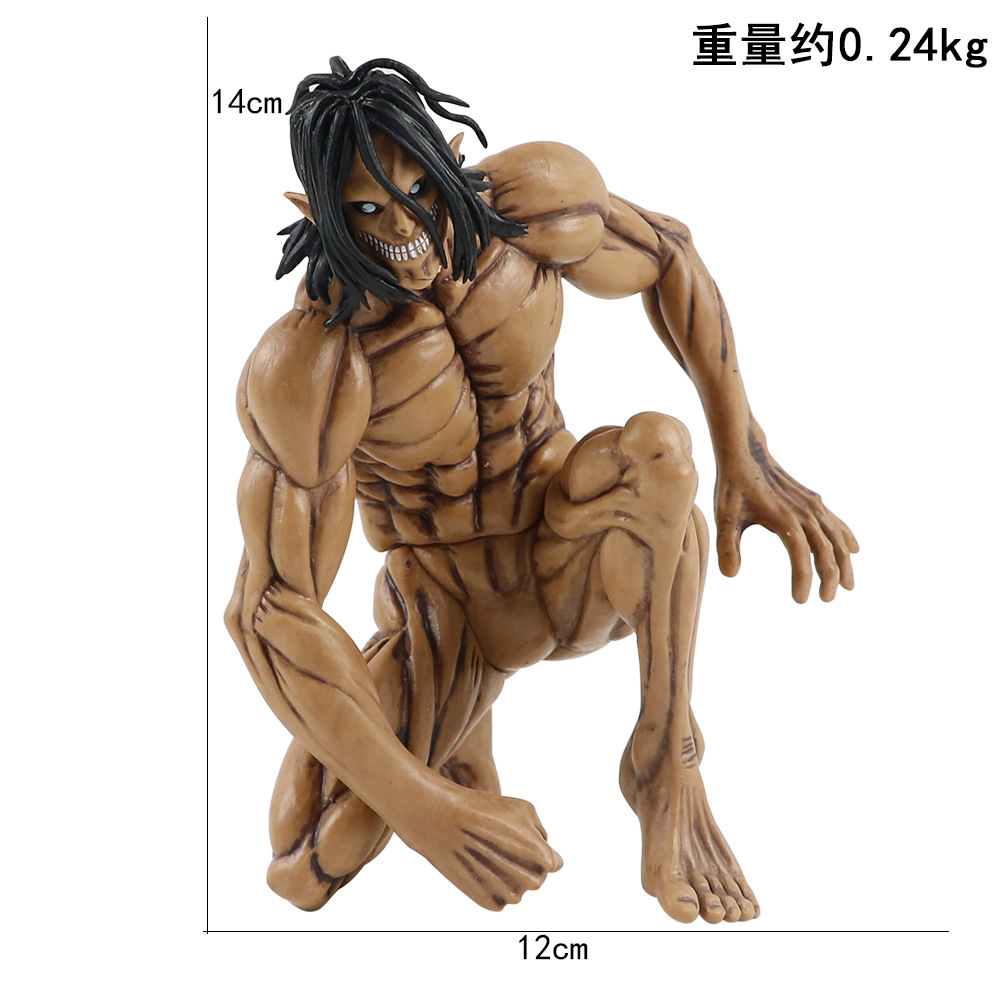 kneeling Eren bag packing
