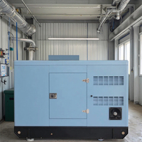 Untuk Cummins mesin 20Kw-50Kw Silent tipe Diesel Generator 22Kva-50Kva pendingin air Dc Generator 30Kw-50Kw frekuensi 50/60Hz