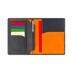 Zenos手作りカスタムビジネスPUパスポートホルダー; カードスロット旅行者のための理想的なコーポレートギフト。 - Product Image 3