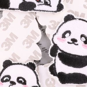 Cute Collection Self Sticker Embroidery Animal Bunny Frog Duck Bear Cat Pig Sheep Panda Cloud Patches for Decoration - Product Image 6