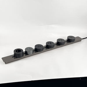 Sistema de riel montado en la pared de potencia inteligente de aluminio multifunción 32A enchufe 3 riel de potencia de montaje empotrado de cocina para - Product Image 6