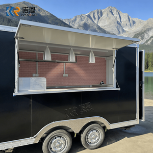 Camion de restauration certifié CE avec équipement de cuisine complet, fourgon de traiteur, remorque personnalisée, stand de concession, remorque alimentaire - Product Image 4