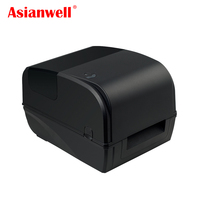 Asianwell-Impresora térmica TT426B de etiquetas de código de barras, alta definición, 110mm y 4 pulgadas de ancho, interfaz USB