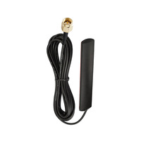 Antenne externe 4G étanche 824-960/1710-2690 MHz avec câble adhésif 3M, polarisation verticale pour communication tête mâle