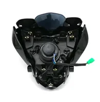 Phare LED pour moto BAJAJ Pulsar 150 200, 12V, 3 lentilles, universel, pièces de rétrofit/amélioration, assemblage 2W 6000K