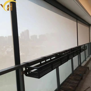 <span class=keywords><strong>Persiana</strong></span> Enrollable Exterior Motorizada Eléctrica de <span class=keywords><strong>PVC</strong></span> Ignífuga y Resistente al Viento para Edificios Costeros, Directo de Fábrica - Product Image 3