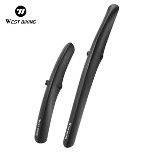 WEST BIKING Rennrad-Schutzblech 700C Fahrrad Vorder- und Hinterradschutzblech-Set Fahrrad-Rücklicht Warnschutzblech Fahrradzubehör - Product Image 1