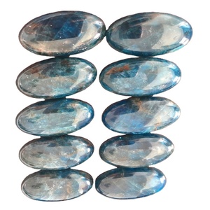 Flashy Cabochon di <span class=keywords><strong>Apatite</strong></span> blu naturale <span class=keywords><strong>pietra</strong></span> <span class=keywords><strong>preziosa</strong></span> di <span class=keywords><strong>Apatite</strong></span> di alta qualità <span class=keywords><strong>pietra</strong></span> semipreziosa polacca a mano per gioielli - Product Image 1