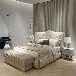 OE-FASHION italiano post letto pesante queen size imbottito king mobili camera da letto in vera pelle king <span class=keywords><strong>smart</strong></span> letto di lusso moderno letto - Product Image 1