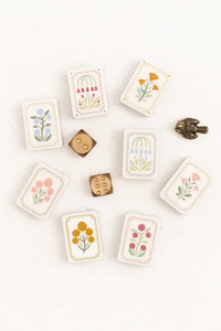 Exquisito Juego de Fichas de Mahjong Americanas Hampton Azules Talladas, 160 Piezas Completas, Ecológicas, para <span class=keywords><strong>Casino</strong></span>, Juego y Decoración de Mesa - Product Image 2