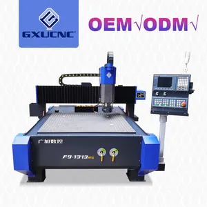 GXU Machine de découpe de métaux de traitement de haute précision Machine de routeur CNC en métal 3D