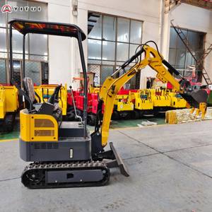 カスタマイズ小型掘削機 1.2トン 強力エンジン ミニショベル ユーロ5 クボタエンジン 多数のアタッチメント付き 住宅改修用 - Product Image 6