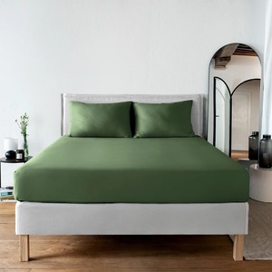 Ensemble de literie en fibre de bambou personnalisable en couleur et en taille, quatre pièces, doux pour la peau, confortable, pour la maison, l'hôtel, la <span class=keywords><strong>chambre</strong></span> à coucher - Product Image 3