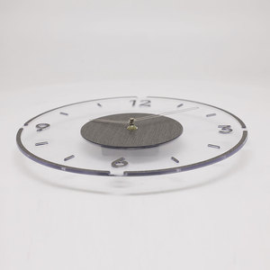 Modern 12 Inch Battery Operated <b>Silent</b> <b>Wall</b> <b>Clock</b> Single Face Home Decoration Factory Manufactured - Product Image 3