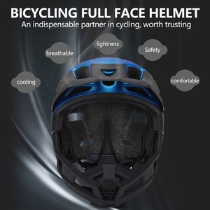 <span class=keywords><strong>Casco</strong></span> Integral de Ciclismo de Montaña DFQ 2026, para Adultos, Doble Propósito, Material PC y EPS, para Descenso - Product Image 2