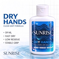 Meilleure Vente – Gel Anti-Transpiration Pratique à Marque Blanche pour Mains Sèches 59ml Certifié CE – Séchage Rapide, Adhérence Antidérapante, Sans Résidu Collant pour la Danse sur Barre
