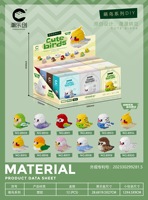 CLC8909-8920 Oiseaux Mignons Cockatiel Nano Briques Cadeau DIY Plastique Vente Chaude Ensembles de Blocs de Construction Jouets Éducatifs pour Enfants
