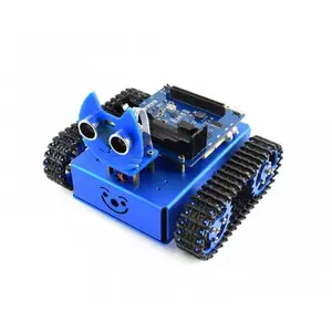 BBCマイクロビットに基づくKitiBotスターター追跡ロボット構築キット (オプション)