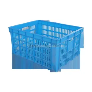 Heavy duty plastic vegetable crates plastic tomato crate plastic fruit crates for sale