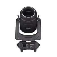 Projecteur LED mobile 450W pour scène événementielle DJ, avec double roue à prismes, 3 angles de faisceau, 8 gobos et 9 couleurs