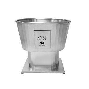 สีที่กําหนดเองหรูหราสแตนเลสสัตว์เลี้ยงสุนัขอาบน้ํากรูมมิ่งอ่างอาบน้ําสปาผลิตภัณฑ์อาบน้ําสําหรับผ่อนคลายสัตว์เลี้ยงของคุณ - Product Image 1