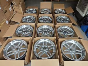 Jantes 5x120 18 19 Pouces M Style Parallèle 37 Argenté en Alliage pour Voitures de Tourisme pour <span class=keywords><strong>BMW</strong></span> E46 <span class=keywords><strong>E34</strong></span> E90 E92 E60 E38 E39 F10 - Product Image 5