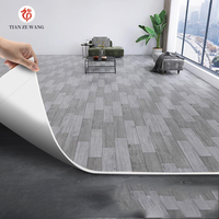 2.0mm Moderne Intérieur Étanche PVC Planchers Commercial Amorti Vinyle Revêtement de Sol Rouleau Résistant À L'usure 80 Sqm 20m 3 Ans De Garantie