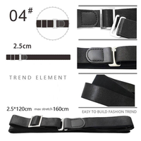 Ceinture de Maintien de Chemise Antidérapante et Anti-Plis pour Hommes et Femmes