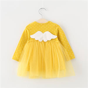 Vêtements décontractés pour enfants, boutique de vêtements, robe de cérémonie en coton pour petites filles, robe swing pour bébé - Product Image 3