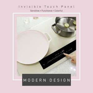 เตาเหนี่ยวนำ2เตาพร้อมแผงควบคุมที่ซ่อนอยู่ - Product Image 2
