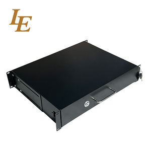 Cajón Deslizante de 19 Pulgadas |   1U/2U/3U/4U |   Almacenamiento de Acero con Cerradura para Gabinete Estándar - Product Image 1