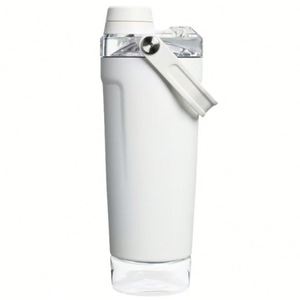 New Large-capacity <b>Portable</b> <b>Vacuum</b> Insulated Shaker Cup 304 Stainless Steel Rubber Drop-resistant Tea Infuser Modern Minimalist - Product Image 3
