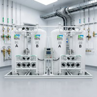 Usine d'oxygène médical PSA Luoming pour les hubs de santé régionaux avec alimentation par pipeline et station de remplissage de bouteilles