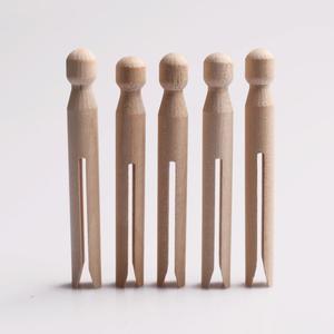Mollette di legno Non Colorazione In Legno Peg Pin Vicino Filo Sorgenti di Acqua Ad Asciugatura Rapida, Appeso, Vestiti, Lavanderia, Casa Molletta - Product Image 5