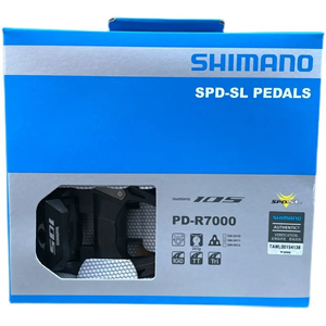 Pedales de Carretera <span class=keywords><strong>SHIMANO</strong></span> <span class=keywords><strong>105</strong></span> R7000 Pro para Bicicleta de Carretera - Diseño de Una Sola Cara con Juego de Placas SH11 - Product Image 6