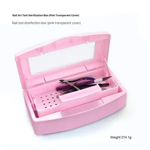 Boîte de stérilisation portable pour outils à ongles, pour la désinfection par immersion liquide, étui de rangement pour équipement de nail art - Product Image 5