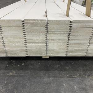 Wainscoting Panels Interior White Primed Wall Molding Tongue and Groove Pine Wood T&G for <b>Ceiling</b> - Product Image 1