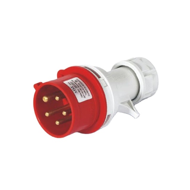 Most Popular AC Industrial Power Plug and Socket 5pins Male and Female Nfc Electrical Plug, Electrical Plug 1 Outlets