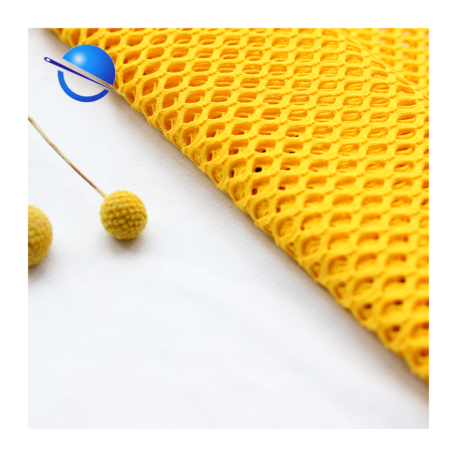 Оптовая продажа, Высококачественная эластичная жаккардовая сетчатая ткань из полиэстера и спандекса для женщин