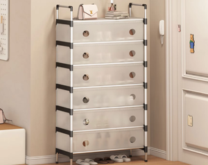 Armario para Zapatos Debajo de la Cama, para Dormitorios de Alquiler, a Prueba de Polvo, Multicapa, Simple, Ahorra Espacio, para Habitaciones de Alquiler - Product Image 4